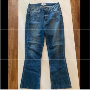 Paige Colette Crop Flare Jeans Size 29